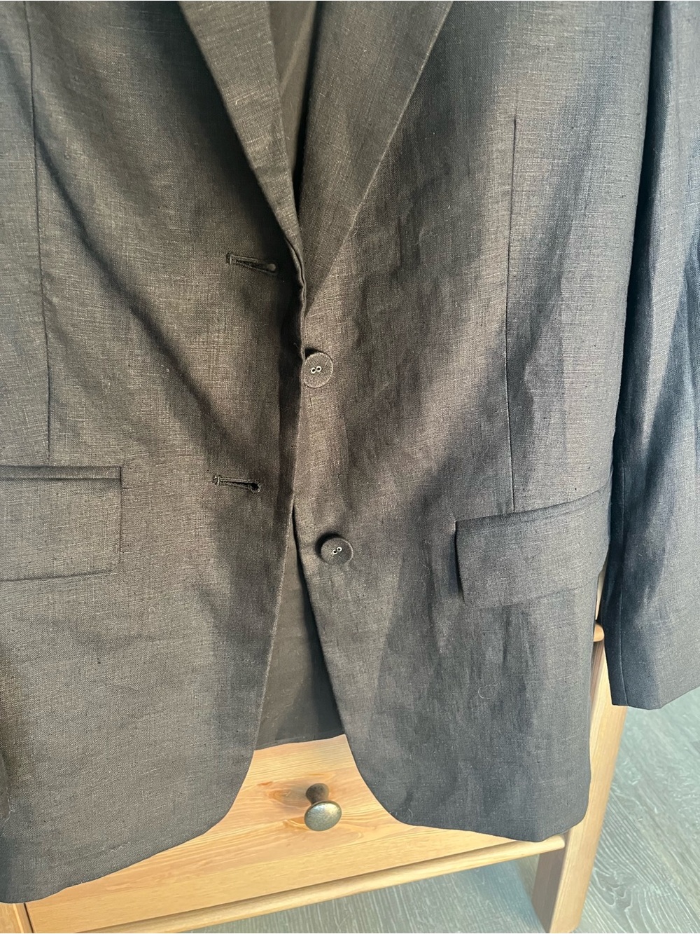 Everlane Oversized Linen Blazer - Picture 3 of 7